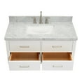 thumbnail image 7 of Ariel W043SCWRVOGRY Hutton 42" Wall Mounted Single Basin Vanity Set - Grey, 7 of 7