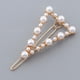 thumbnail image 3 of Accesorios decorativos para el cabello con pasador de perlas para el cabello para boda Triángulo jinwen Perlas Broche para el cabello para mujer, 3 of 8