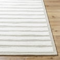 thumbnail image 3 of Hauteloom Zerah Wool Living Room, Bedroom Area Rug - Contemporary - Ivory, Dove Gray, Pearl - 2' x 3', 3 of 6