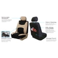 thumbnail image 4 of Car Seat Cover Full Set with Steering Wheel, Belt, & Head Rest Covers 11 Colors, 4 of 6
