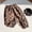 A200 Brown, variant on Toddler Girls Harem Pants Summer Boho Lantern Pants Baby Loose Fit Bloomers Lightweight Breathable Trousers Elastic Waist and Cuffs Polka Dot Pattern Casual Sweatpants