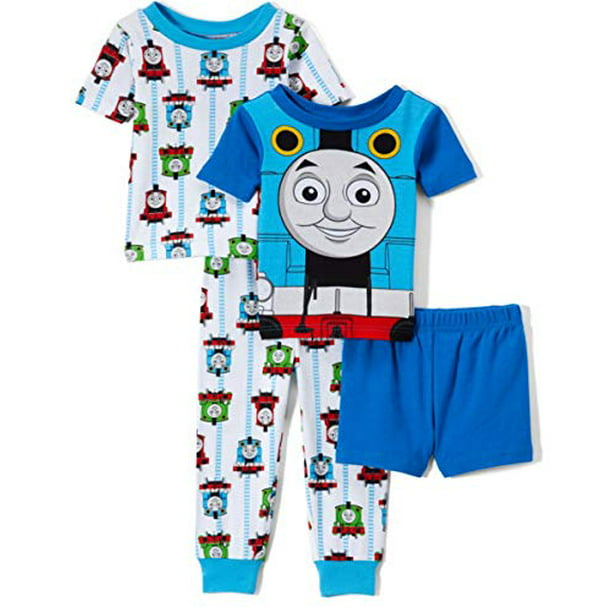 Thomas & Friends - Thomas & Friends Character Sleepwear Boys 4Pc Pajama ...