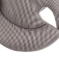 thumbnail image 3 of M Buder Bassinet Insert Pad Body Support Universal Removable Protective Cushion Pram Liner Gray, 3 of 9