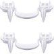 thumbnail image 1 of Pares de dientes de vampiro retráctiles, dientes falsos, colmillos de vampiro de Halloween, dientes de vampiro reutilizables para niños, adultos, carnaval de Halloween, fiestas, juegos de rol, 1 of 5