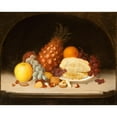 thumbnail image 2 of Robert S. Duncanson 18x15 Gold Ornate Wood Frame and Double Matted Museum Art Print Titled - Still Life (1849), 2 of 4