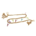 thumbnail image 4 of Stuffed Animal Storage Chain Space Saving Wall Toy Storage Decor For Children Room, 4 of 8