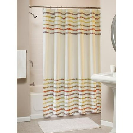 greenland home fashions bella shabby chic ruffled shower curtain walmart com greenland home fashions bella shabby chic ruffled shower curtain walmart com