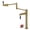 Brushed Brass, variant on Kingston Brass KS4708DKL Kaiser Deck Mount Pot Filler Faucet, Brushed Nickel