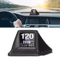 thumbnail image 4 of Affichage de HUD, Noir Multifonction 4 Alarme Véhicule HUD Installation Facile Double Mode GPS pour Automobile, 4 of 8