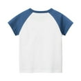 thumbnail image 4 of SILVERCELL 1-6T Toddler Boys Girls Short Sleeve Cotton T-Shirts Top, Kids Casual Raglan Tees Tops, 4 of 8