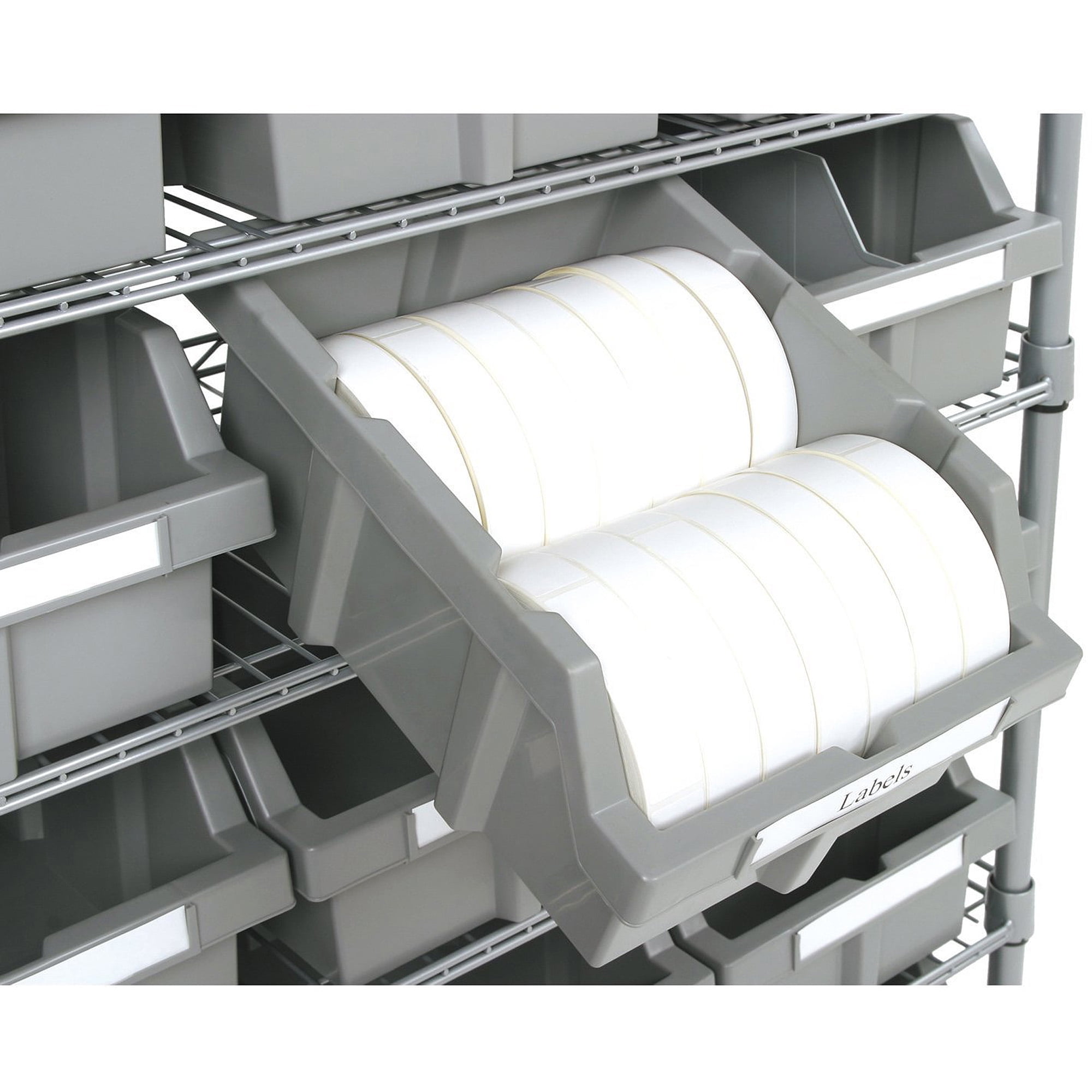 Seville Classics Commercial Bin Rack w/ Wheels - 22 Bins NEW FREE SHIPPING