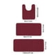 thumbnail image 3 of Tapete antideslizante para puerta de baño, tapete absorbente para el hogar, tapete de entrada de goma impermeable para baño, resistente, no deja marcas, diseño plegable, para entrada de, 3 of 9