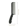 thumbnail image 2 of KONTONTY Hairdresser Comb Sectioning Comb For Mens Closely Cropped Hair 1Pack, 2 of 8