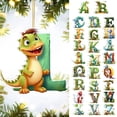 thumbnail image 4 of Color ornaments! Cute Cartoon Dinosaur Pendant 2D Acrylic Gift Pendant With Drawstring Pendant, 4 of 8