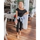 thumbnail image 5 of Enterizo PRETTYGARDEN con Hombros Descubiertos Negro 3XL, 5 of 7