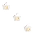 thumbnail image 1 of crativent Cosmetic Pouch For Travel - No Loose Thread And Smooth Zipping Small Occupation Women Cosmetic B 3Set, 1 of 6