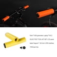 thumbnail image 4 of Sonducket 2 uds manillar antideslizante esponja Control de luz empuñaduras piezas de absorción de impacto montajes de bicicletas de montaña Ciclismo Amarillo, 4 of 6