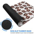 thumbnail image 6 of Long Mouse Pads for Desk,Brown Footballs Repeat Pattern Desk Mats on Top Of Desks, Desk Mouse Pad Extra Large with 3mm Non-Slip Base and Stitched Edge for Gaming,Office,Work,Home 47.3"x23.6", 6 of 6