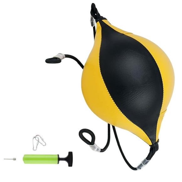 bedienty Double End Punching Bag Elastic Rope Speed Ball Portable Training C Inflatable Style C