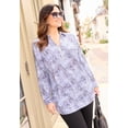thumbnail image 4 of Catherines Women's Plus Size Breezeway Half-Zip Tunic, 4 of 4