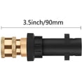thumbnail image 5 of Adaptador de lavadora a presión para Karcher K2 - K7, convierte la conexión de bayoneta a tipo de conexión rápida de 1/4 pulgadas, 3000 PSI Ormromra WLJ-3192, 5 of 5