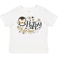 thumbnail image 3 of Inktastic Happy New Year with Cute Penguin Boys or Girls Toddler T-Shirt, 3 of 5