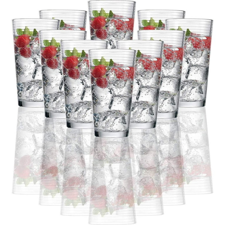 Circleware Huge 10-Piece Glassware Set Highball Tumbler Drinking Glasses,  Kitchen Entertainment Heav…See more Circleware Huge 10-Piece Glassware Set
