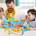 thumbnail image 4 of Pato eléctrico para niños que sube escaleras, vagón de ferrocarril, pequeño pato amarillo, tobogán eléctrico, música, iluminación, juguetes educativos, 4 of 5