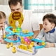 thumbnail image 2 of Pato eléctrico para niños que sube escaleras, vagón de ferrocarril, pequeño pato amarillo, tobogán eléctrico, música, iluminación, juguetes educativos, 2 of 5