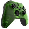 thumbnail image 3 of eXtremeRate Clear Green Replacement Faceplate Front Housing Shell for Xbox Core Wireless Controller, 3 of 7