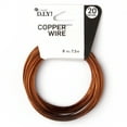 Cousin DIY Copper 20 Gauge Beading and Jewelry Wire, 8 yd., Copper