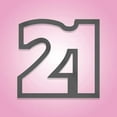 thumbnail image 1 of Number 21 Cookie Cutter, 1 of 3