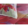 thumbnail image 3 of Ambesonne Poppy Flower Quilted Coverlet 3 Pcs, Spring Flowers Romance, King Size, Lavender and Red, 3 of 4