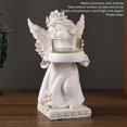 thumbnail image 1 of Angel Candle Holder Retro Cute Romantic Decorative Figurine Tealight Holder for Living Room Office Cafe Left, 1 of 3