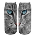 thumbnail image 6 of Funny Socks for Men Women Novelties 3D Print Socks Bootie Socks Fun Patterned Cotton Dress Socks Gifts, 6 of 13