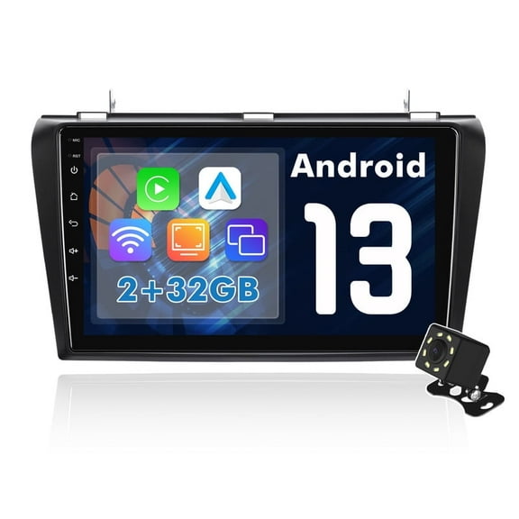 Android 13 Car radio for Mazda 3 2004-2009 Multimedia Stereo Wireless Carplay Android Auto