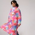 thumbnail image 3 of Poncho Packable Waterproof Cape - Tie Dye - One Size, 3 of 7