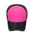 thumbnail image 4 of BKQCNKM Hats for Men, Mens Hats, Baseball Cap, Fashion Women Men Sport Hit Color Breathable Beach Baseball Cap Hip Hop Hat Sun Hat, Hot Pink One Size, 4 of 5