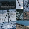 thumbnail image 5 of Falcam TreeRoot 61" F38 Pro Quick Lock Travel Tripod,with 360 Degree Damping Ball Head Load Capacity 5kg/11lbs,Carbon Fiber Tripod with F22 Interfaces, 1/4" Screw,Carry Strap Holes for Cameras, 5 of 8