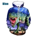 thumbnail image 4 of Sudadera unisex con estampado 3D de dinosaurio, sudadera con capucha de moda para hombre, sudadera informal de primavera y otoño de talla grande para hombre, sudadera con capucha, camisetas de calle, 4 of 5