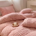 thumbnail image 4 of NAMZI Bed Sheets Set, Bedding Sheets Pillowcases Kit, Twin Bed Set, Hotel Bedding, Home Decor(Pink), 4 of 5