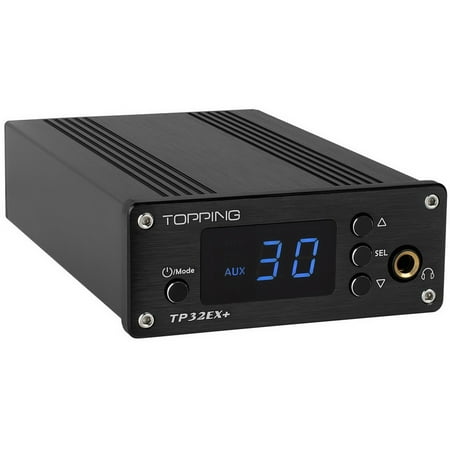 Topping TP32EX+ Digital Amplifier with DAC and Headphone Amplifier (Best Integrated Amplifier With Dac)