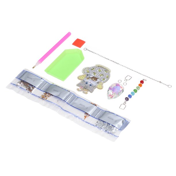 Kit de pintura de diamantes de imitación, colgante de diamantes de imitación, colgante de diamantes de imitación de gatito brillante, pintura de diamantes de imitación D, diseño revolucionario