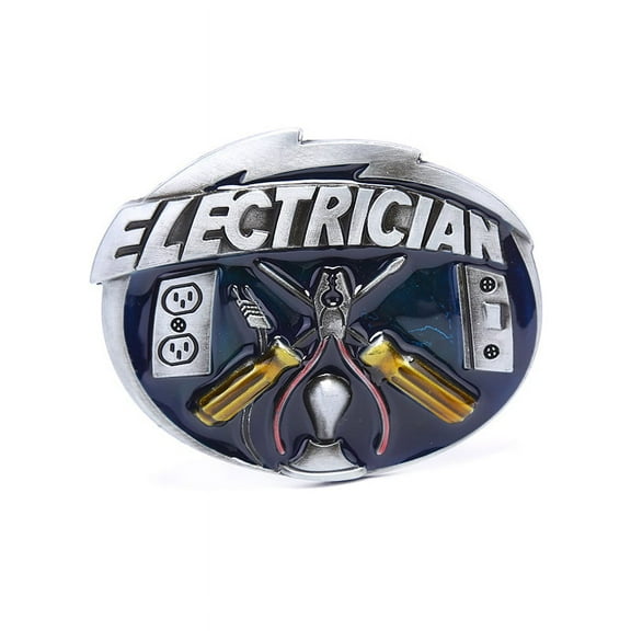 Racing Butterfly Vintage Men Electrician Tool Cowboy Alloy Belt Buckle Fit 1.5inch Wide Belt New