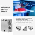 thumbnail image 3 of WEUVEB 1Ud Calefactor De Aleación De Aluminio Para Impresora 3D Con Alta Conductividad Térmica, 3 of 5