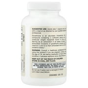 Jarrow Formulas Vegan Glutathione Reduced, 500 mg, 120 Veggie Capsules