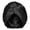 Black, variant on lnmuld Solid Satin Turban Head Wrap Pre-Tied Stretch Silky Head Scarf for Women Size:One Size