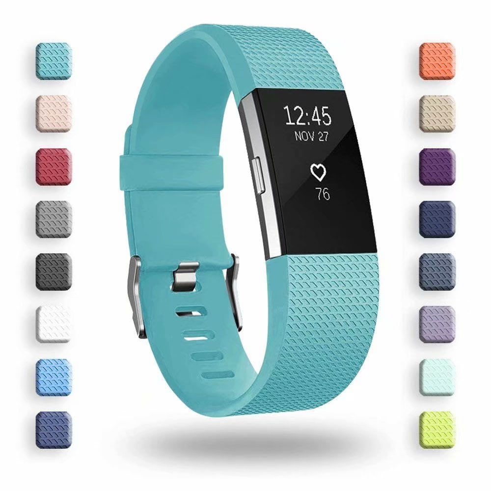 FITBIT CHARGE 2 BAND SMALL LARGE STRAP CLASP REPLACEMENT ADJUSTABLE BREATHABLE 