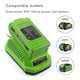 thumbnail image 5 of 40V Lithium Battery Charger for GreenWorks 29482 G-MAX 40V Li-Ion Battery 29472 29482 29652 G40825, 5 of 5