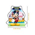 thumbnail image 3 of 6/24 piezas Disney The Red Minnie Mickey Mouse regalos de fiesta de cumpleaños bolsas con cordón no tejidas para niños mochilas escolares de natación, 3 of 5